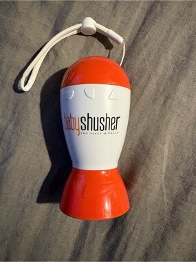 Baby Shusher Infant Sleep sound machine - White & Orange